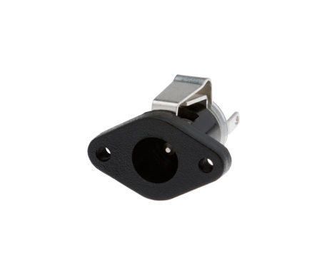 DC Socket for housing (fixed flange)-Socket for case mounting 520 119x