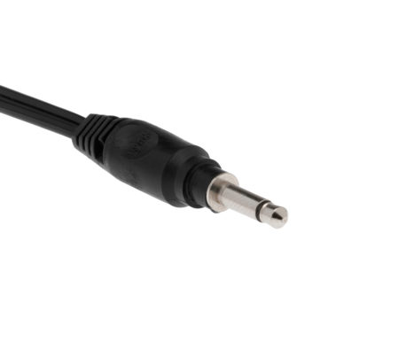 Jack connector 3.5mm - overmoulded cable